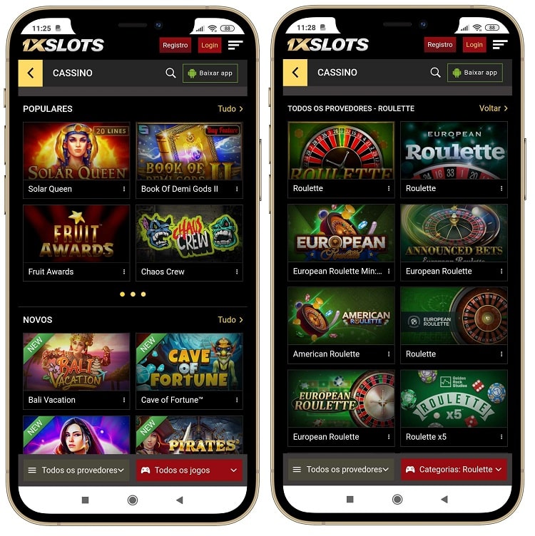 1xslots-casino screenshot