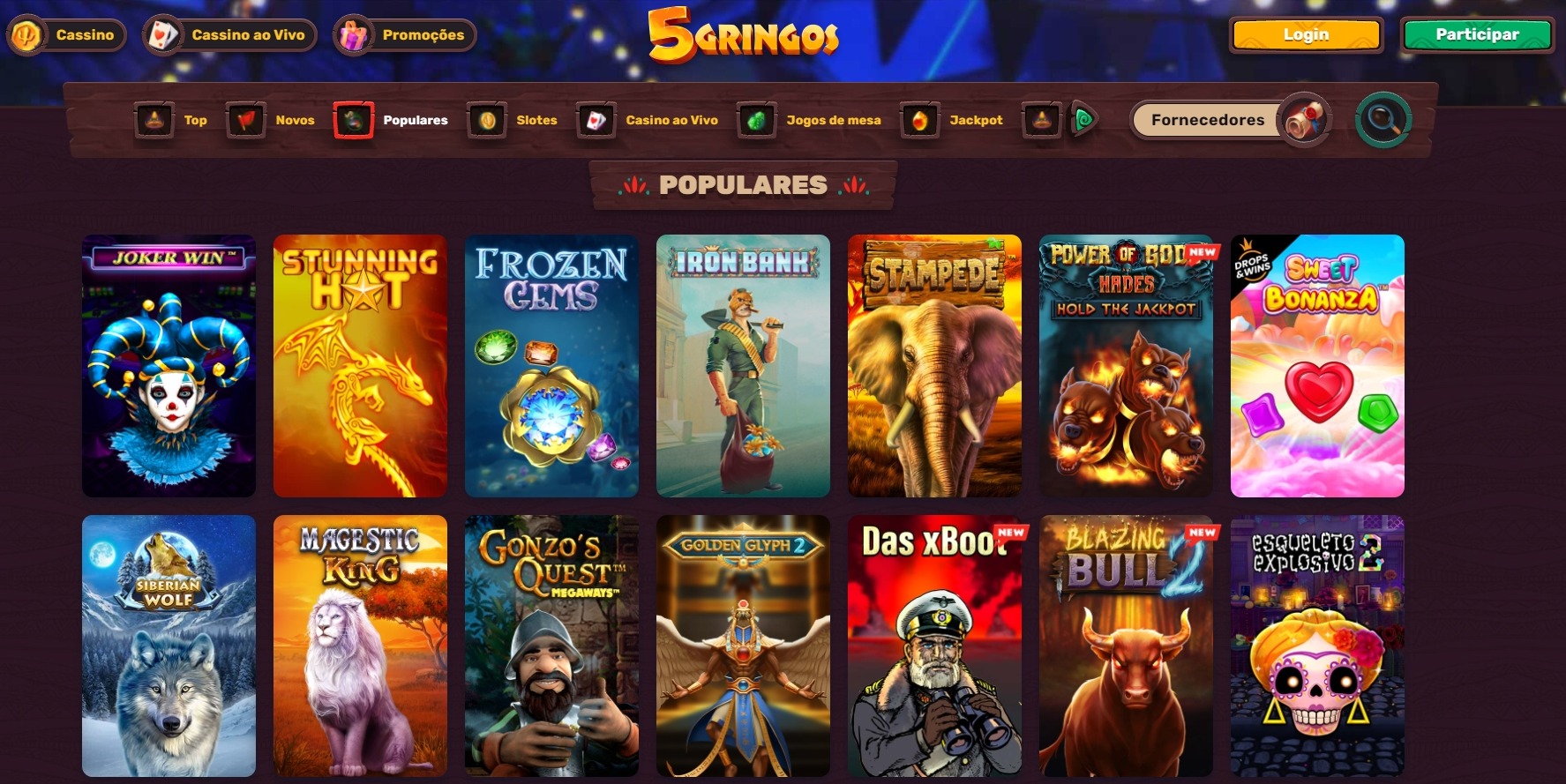 5gringos-casino screenshot