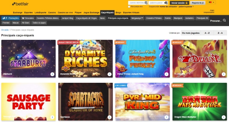 betfair-casino screenshot