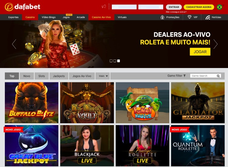 dafabet screenshot