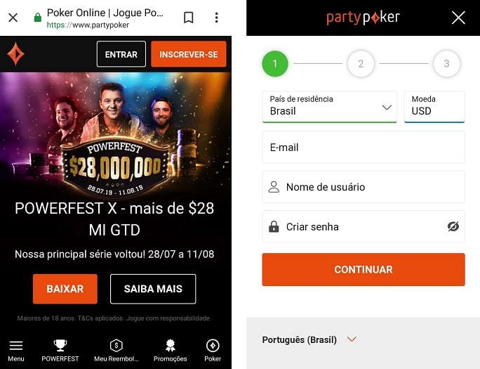 partypoker screenshot