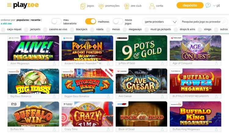 playzee-casino screenshot