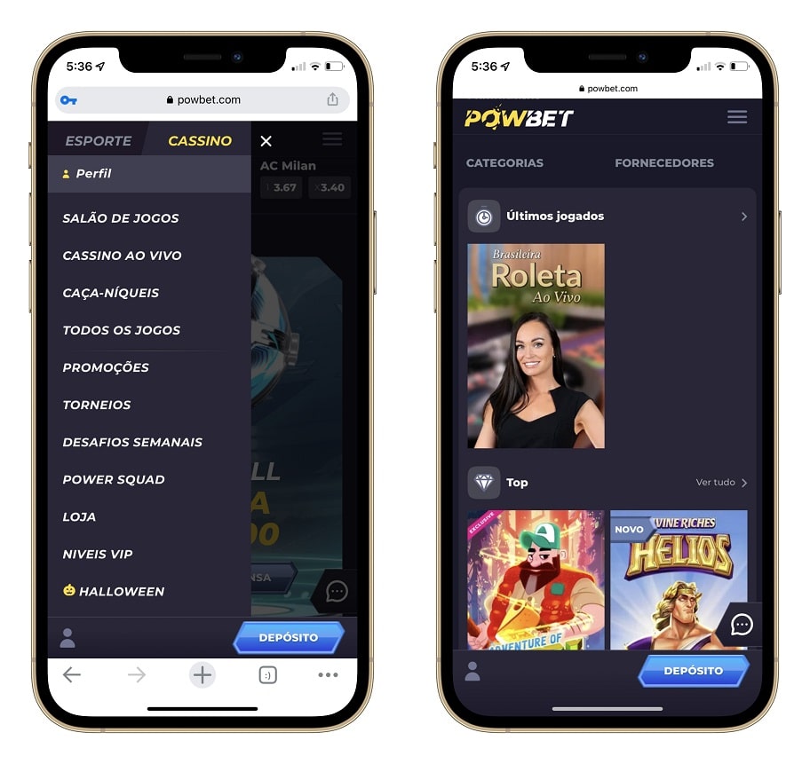 powbet-casino screenshot