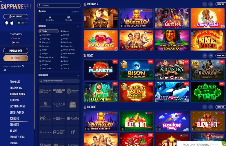 sapphirebet-casino screenshot